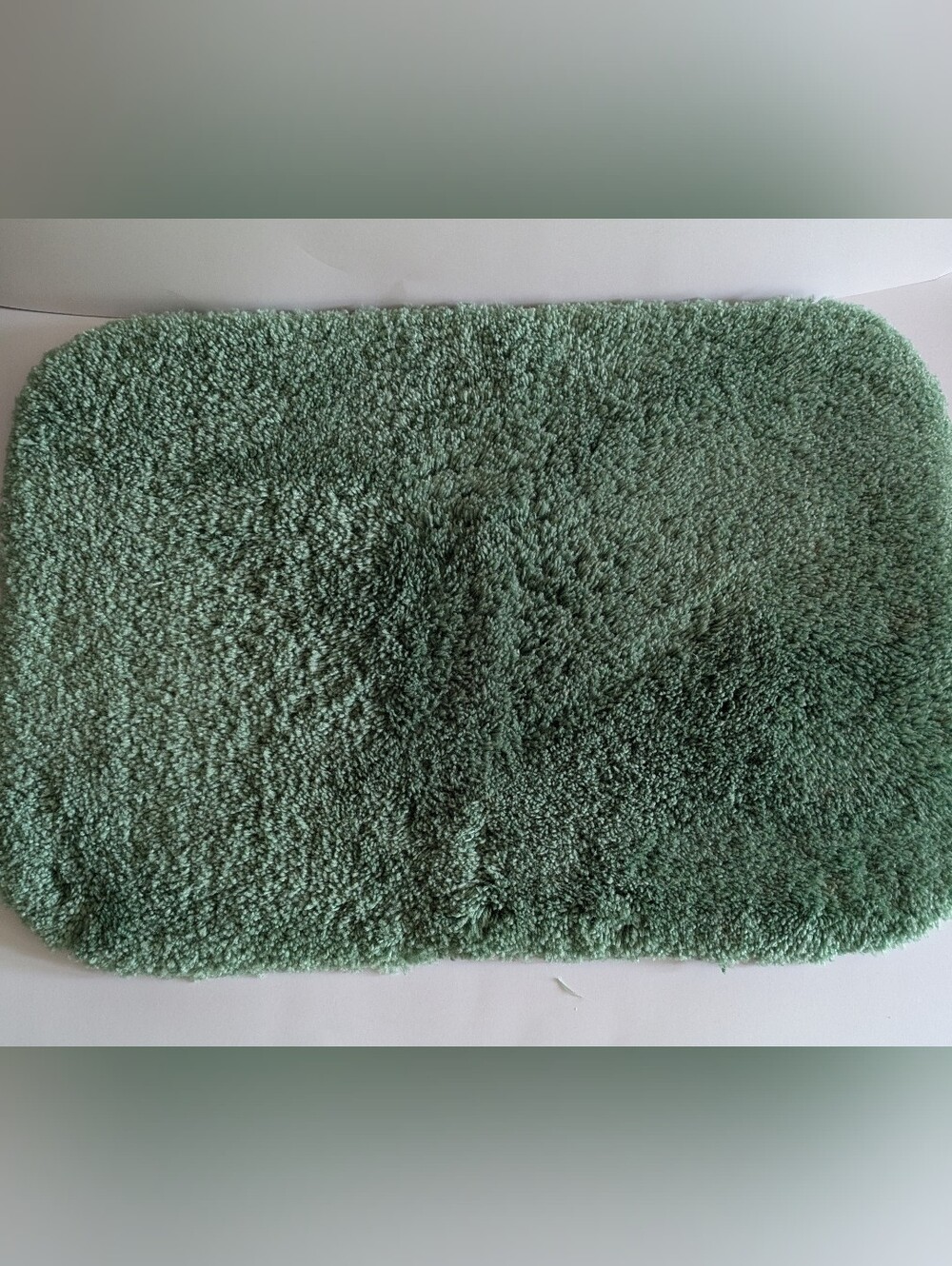 Bath Mat Rug Soft Plush Green 24 L x 17 W